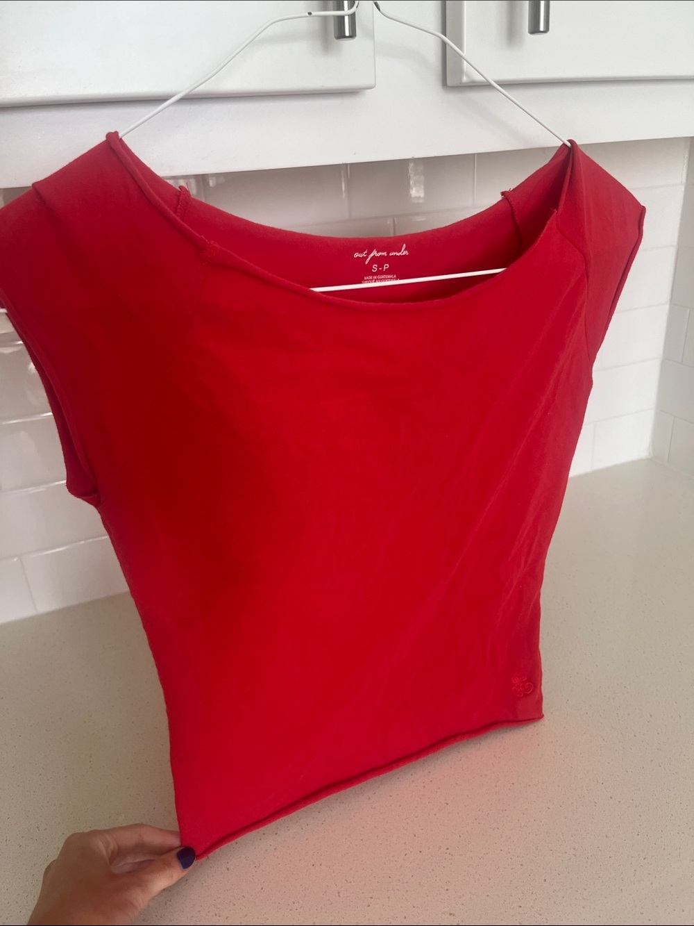 Urban Outfitters Red Sleeveless Tank Top